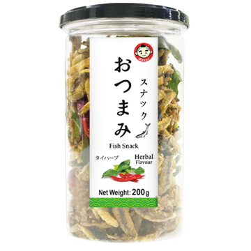 HOSHI 香脆小魚乾（秘製香草味）200g