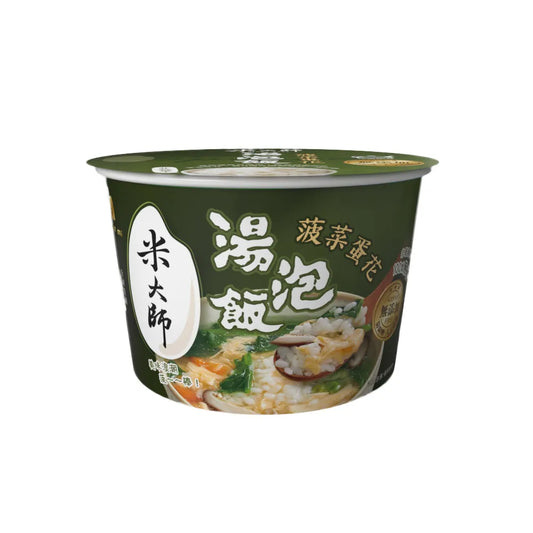 【常溫保存】米大師 湯泡飯（菠菜蛋花/蕃茄羅宋/麻油雞/鮮蝦蒸蛋茶泡飯﹚