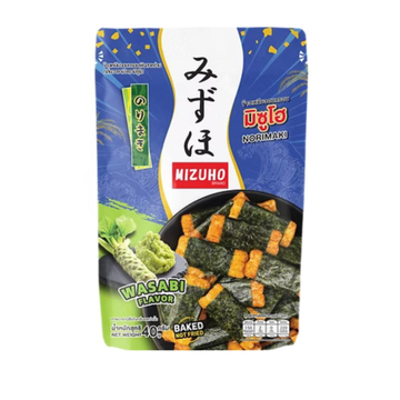 MIZUNO 日式海苔卷米菓（芥末味）45g