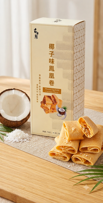 白千層 手工鳳凰卷（椰子味）78g