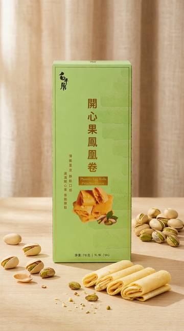 白千層 手工鳳凰卷（開心果）78g