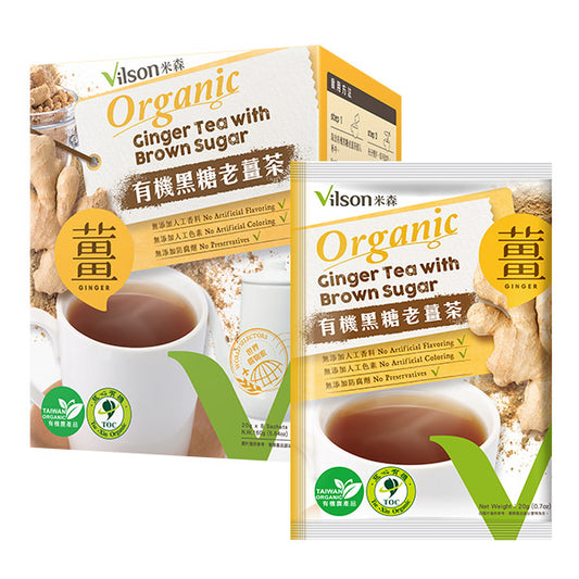 米森有機黑糖老薑茶