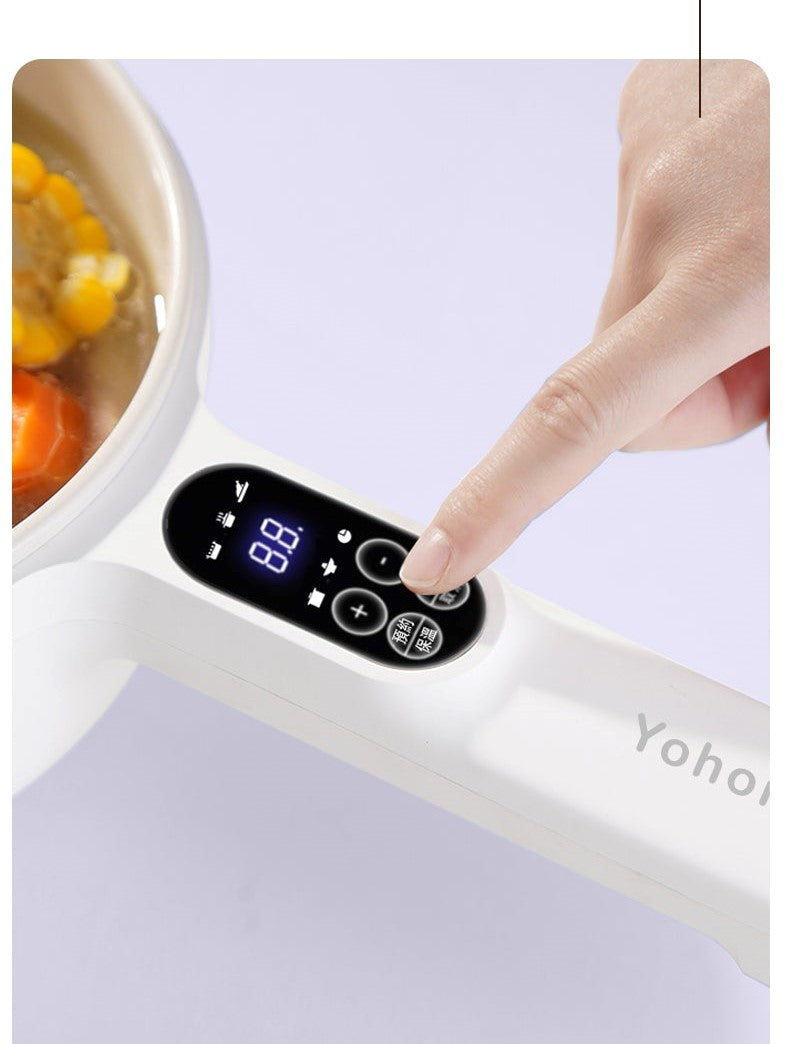 Yohome智能觸屏不沾電煮鍋可調控溫度以及模式