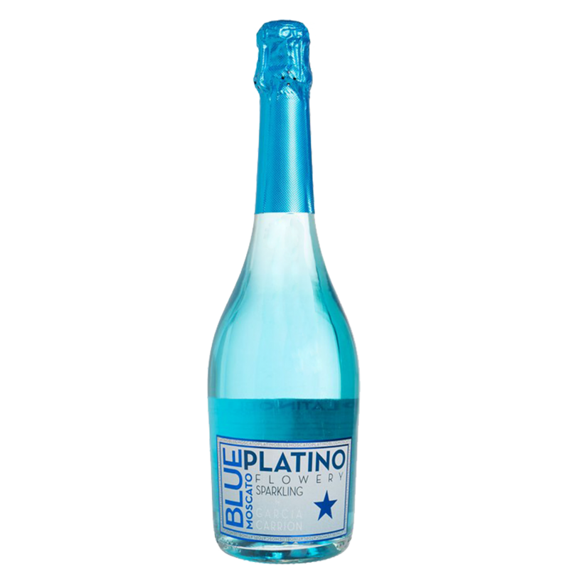 西班牙魔藍麝香葡萄微甜氣泡酒 Platino Brand Blue Moscato Sparkling Wine